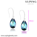 Cristal de charme E-236 xuping de Swarovski Jewelry, Boucles d&#39;oreilles pendantes de luxe sur mesure pour femmes